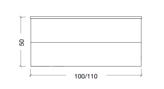Тумба под раковину Armadi Art Neoart 100см капучино 832-100-CP